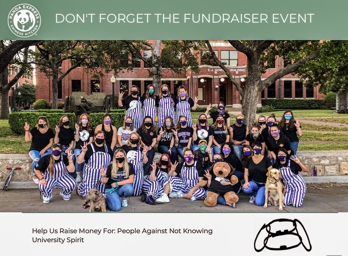 PANKUSTSU's tweet photo. HAPPENING TOMORROW! Come out to Panda Express to support PANKUS! The fundraiser runs from open to close and we are so thankful for everyone that mentions us at checkout! https://t.co/YWOhYfOoL0