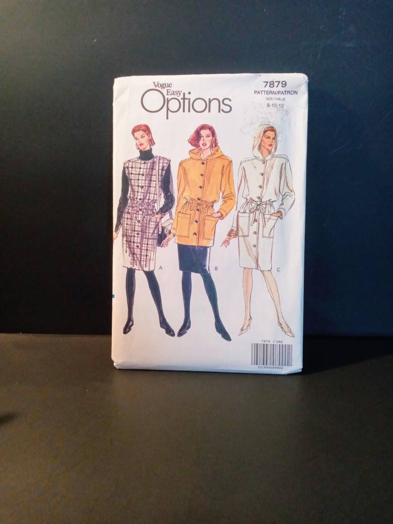 vickieg195's tweet photo. Excited to share the latest addition to my #etsy shop: Jumper and dress and tunic pattern, Vogue 7879, sizes 8, 10, 12, UNCUT #backtoschool #sewing #vogue7879 #jumperpattern #dresspattern #tunicpattern https://t.co/sw9UGT6Gr2 https://t.co/4fz3MnIXTs