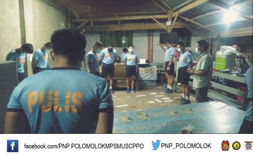 PNP_POLOMOLOK's tweet photo. MAC Contribution:
Rev. Bartolome, spiritual adviser/MAC Member conducted SWIM to PSFTP students undergoing Field Training Program. Topic discussed: Wicked Ways Ruins. @PNP_CPSM @SouthCotabato 

#PNPPATROLPlan2030
#INSTITUTIONALIZED
#TeamPNP
#WeServeAndProtect
#PNPKakampiMo https://t.co/N0En66NJkK