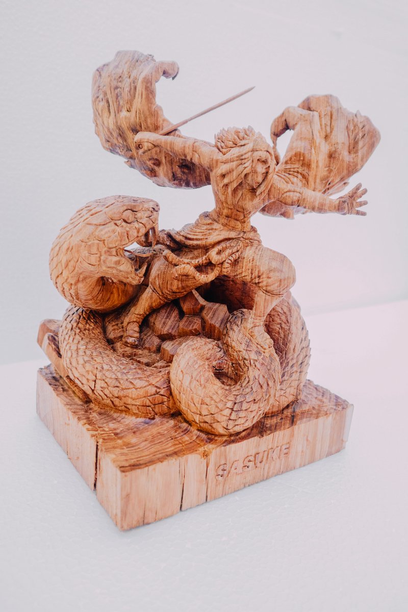 dwoodartstudio's tweet photo. Sasuke Uchiha - Second Level of the Seal

This sculpture is inarguable one of the top 5 most detailed sculptures that I have ever created! I remember this taking me a whole month to finish. 
#sasuke #naruto #anime #manga #sculpture #art #fanart https://t.co/Y527qKxMHA