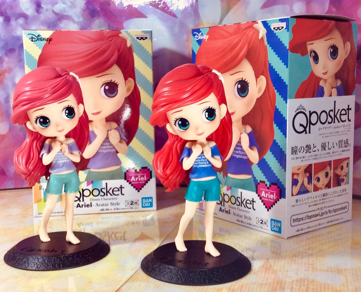 Namco梅田店 景品情報 1階にて Q Posket Disney Characters Ariel Avatar Style が入荷致しました 普段とは違ったラフな格好をした可愛らしいアリエルになってます Disney Qposket T Co Pcluyhbmwa