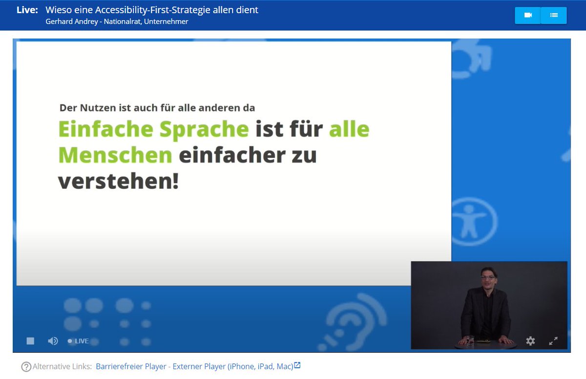Fondation_FRH's tweet image. #eaccessibility dient allen! @anderageru bei der #eAccess2020 Online-Fachtagung.