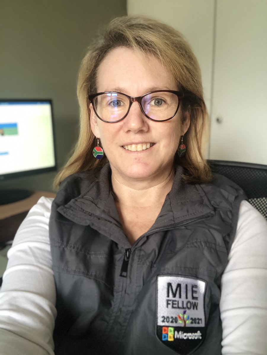 PaulaBarAsh's tweet photo. @MicrosoftEduSA selected me as an MIE fellow for 2020-2021! Thank you #MSFTEduSA for the recognition. Looking forward to another impactful year of collaboration and professional growth. #MIEExpert #MIEFellow #EducationChangeMaker @AmandaCalitz @viva_nella @eFundanathi https://t.co/kxUS9VJfwx