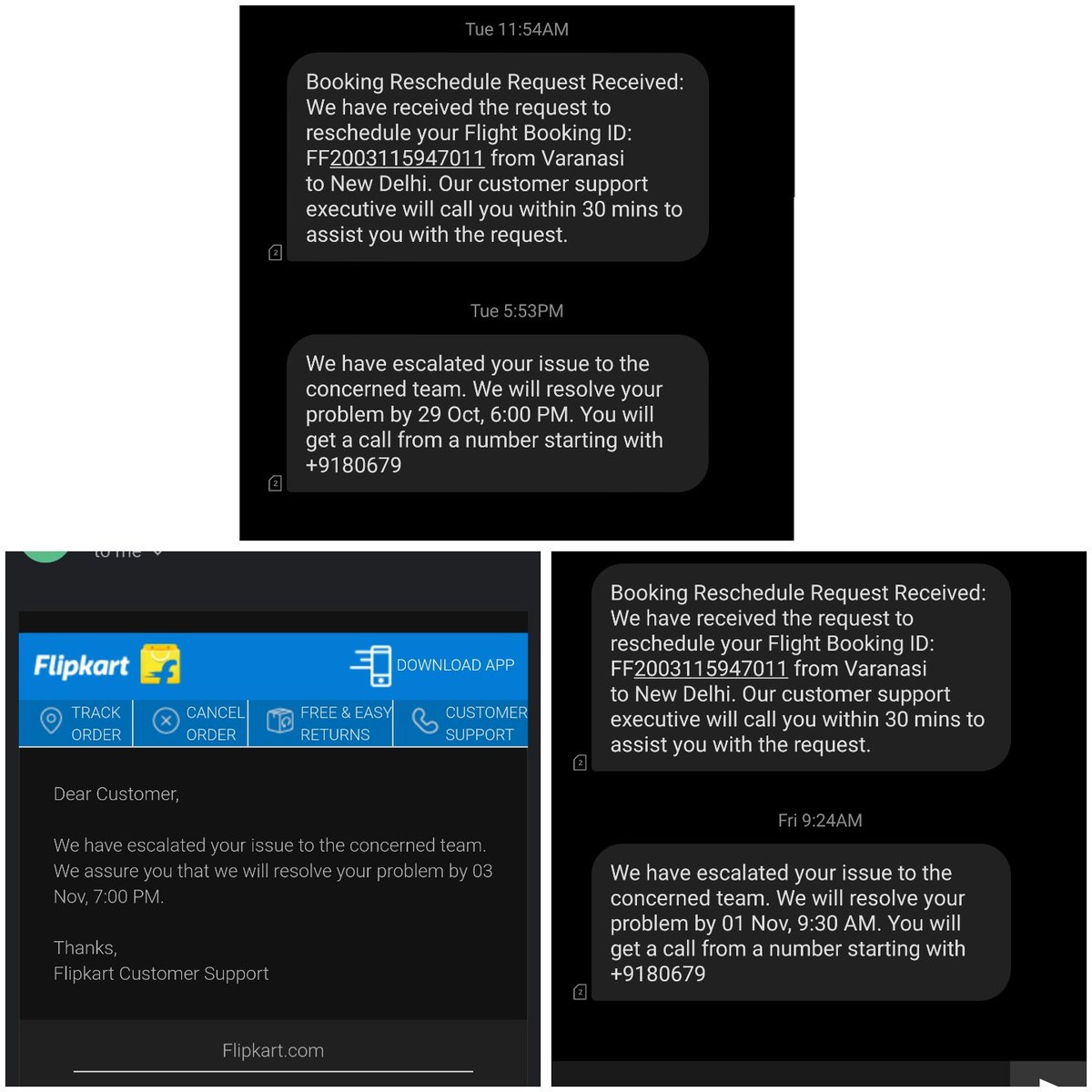 Animesh65508902's tweet photo. I have really fed up from the irresponsible behavior of flipkart. They have the worst sevice I have seen ever. Now What all I want is my money back @Flipkart @flipkartsupport 
Help me @nch14404 https://t.co/2eDNoiJbwF