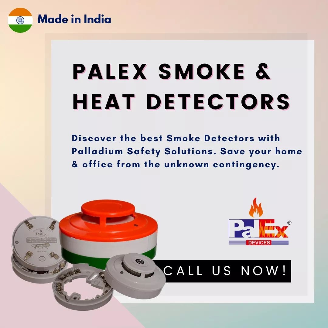 SafetyPalladium's tweet photo. Discover the best Smoke Detectors with Palladium Safety Solutions. Save your home & office from the unknown contingency.
#SmokeDetectors #HeatDetectors #PalladiumSafetySolutions #Palex https://t.co/Kow3SLz7DK