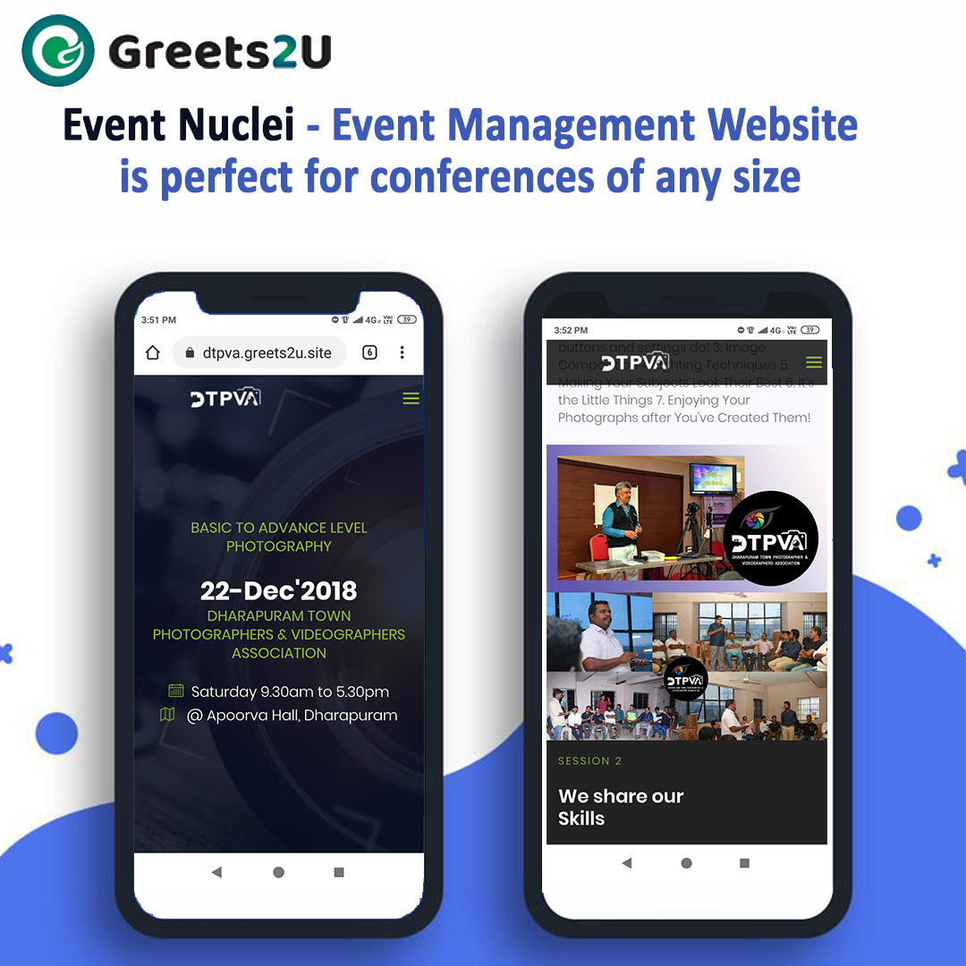greets2u_site's tweet photo. EVENT NUCLEI
"One Invitation To All Events"
We Are Proud Of Our Expertise
In Making Magic.
#Greets2u Is Used To Provide Business
Event Information
#EventWebsite #Event_Nuclei
#Digital_Marketing #Events #TradeShow #Website_Solutions #Association_Meets
https://t.co/MLEmoGjYJq https://t.co/NntcX8jFMu