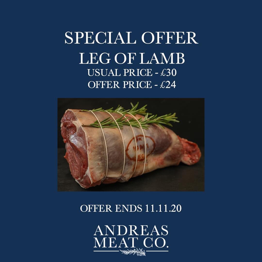 AndreasMeats's tweet photo. Special Offer

We have a special offer on these delicious Manx Leg of Lamb. With 20% off they are £̶3̶0̶ £24!

We have reduced our minimum order amount for free delivery to £24 so you can get delivery straight to your door free of charge

Order online at https://t.co/kgh6MeWrH3 https://t.co/LnoQ4CIhsx