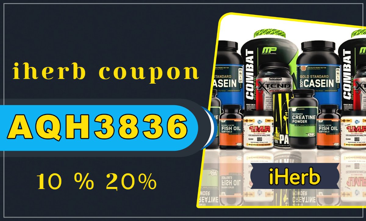 lokithaaraujo's tweet photo. AQH3836 айхерб

Great code from iherb store 🛒

⭐ use code discount  🎊 code 🎊 

AQH3836 

💰 - works for all orders

20% discount on iHerb Exclusive Products

アイハーブ
🥇 
iherb promo code

iherb coupon https://t.co/RPqpdW8fKL