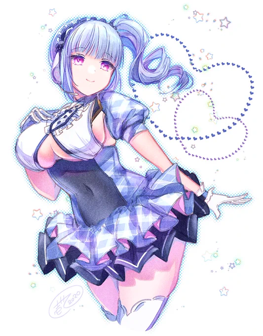 μ兵装アイドル衣装ダイドー 
#アズールレーン 