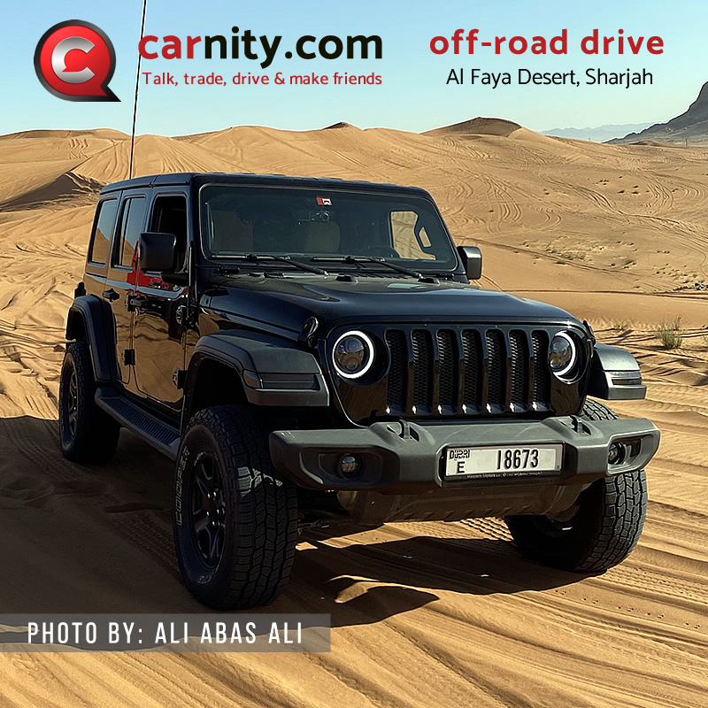 GoCarnity's tweet photo. Self drive your "STOCK" 4x4/AWD/SUV in the desert with certified experts in the UAE.
Multiple level drives - Every Weekend.
#offroad #4x4 #offroaduae #offroading #uaeoffroad #offroadlovers #desert #desertlife #wrangler #jeep #jeepwrangler #Jeepjl #jl https://t.co/M9iRDCVC7u