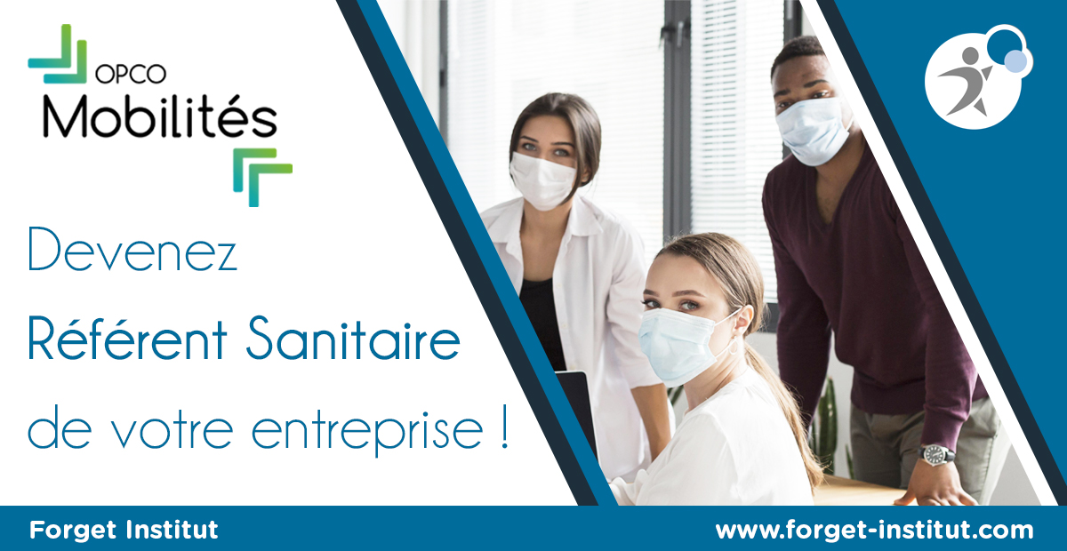 ForgetFormation's tweet image. [#FORMATION]
✅ Devenez Référent Sanitaire de votre entreprise avec cette formation de Forget Institut, 100% financée par @OPCO_Mobilites !

➡️ bit.ly/328wJKk