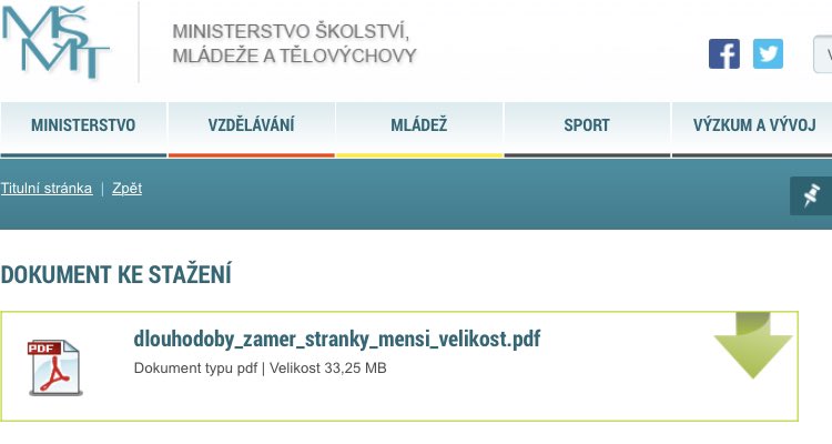 zdesipstankova's tweet photo. 1/4 Toto je oficiální dlouhodobý záměr rozvoje vzdělávací soustavy. Nesmíte si založit soukromou školu, pokud by to znamenalo, že bude státní škole ubírat žáky. https://t.co/6zWdzuWuZq