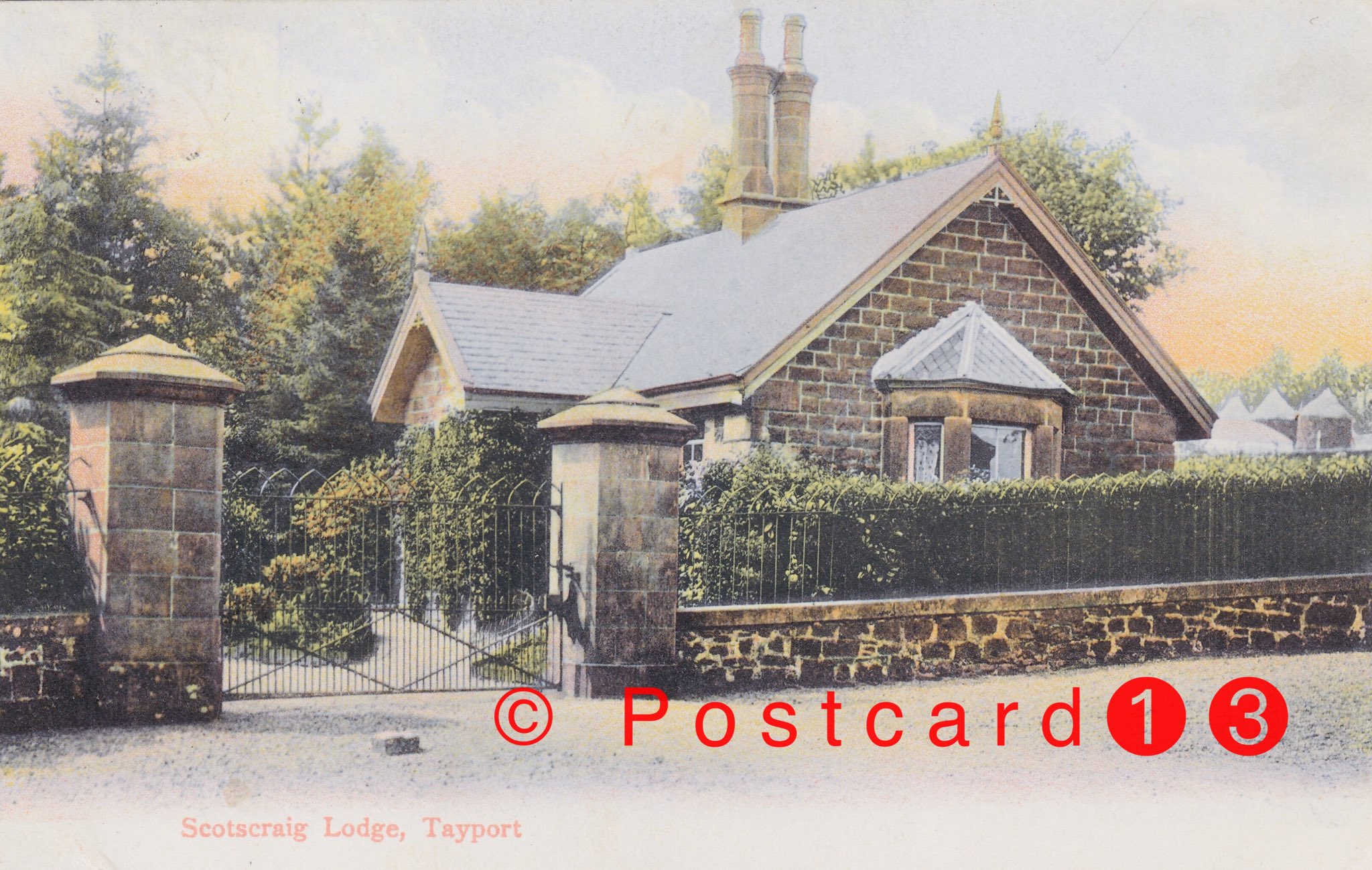 Ian Lindsay on Twitter "Tayport Lodge houses to the entrances to