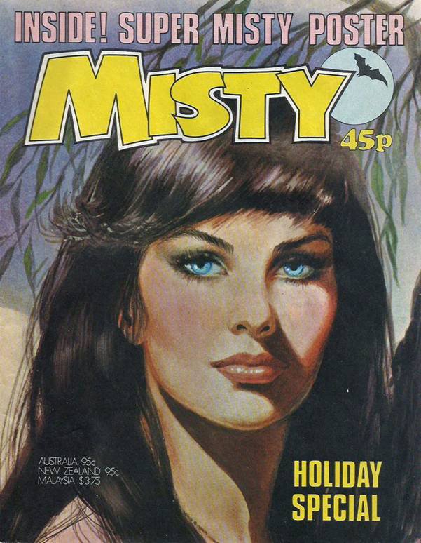 Today in pulp... I look back at one of the most frightening British comics of the 1970s: scary, supernatural and just for girls: Misty.