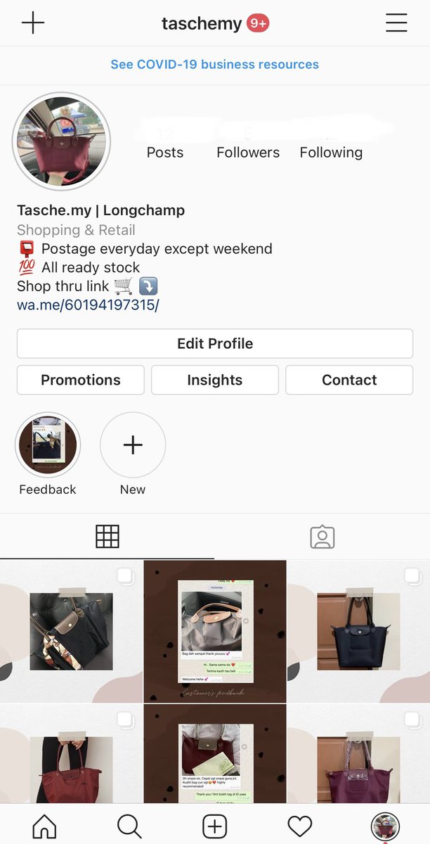 MyTasche's tweet photo. We launching our new instagram! Lets join our giveaway ❤️ Help RT so everyone has a chance to win ! #taschemy #sayajual #jomberniaga #bazarpaknil #twtpromote #RTdanSebar @RTNiaga @twt__promote @Twt_Product @RTdanSebar @_SayaJual https://t.co/NBsIbi9IkA