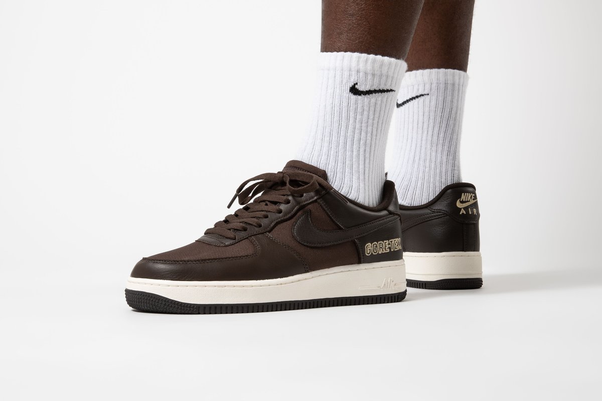 air force 1 gore tex brown