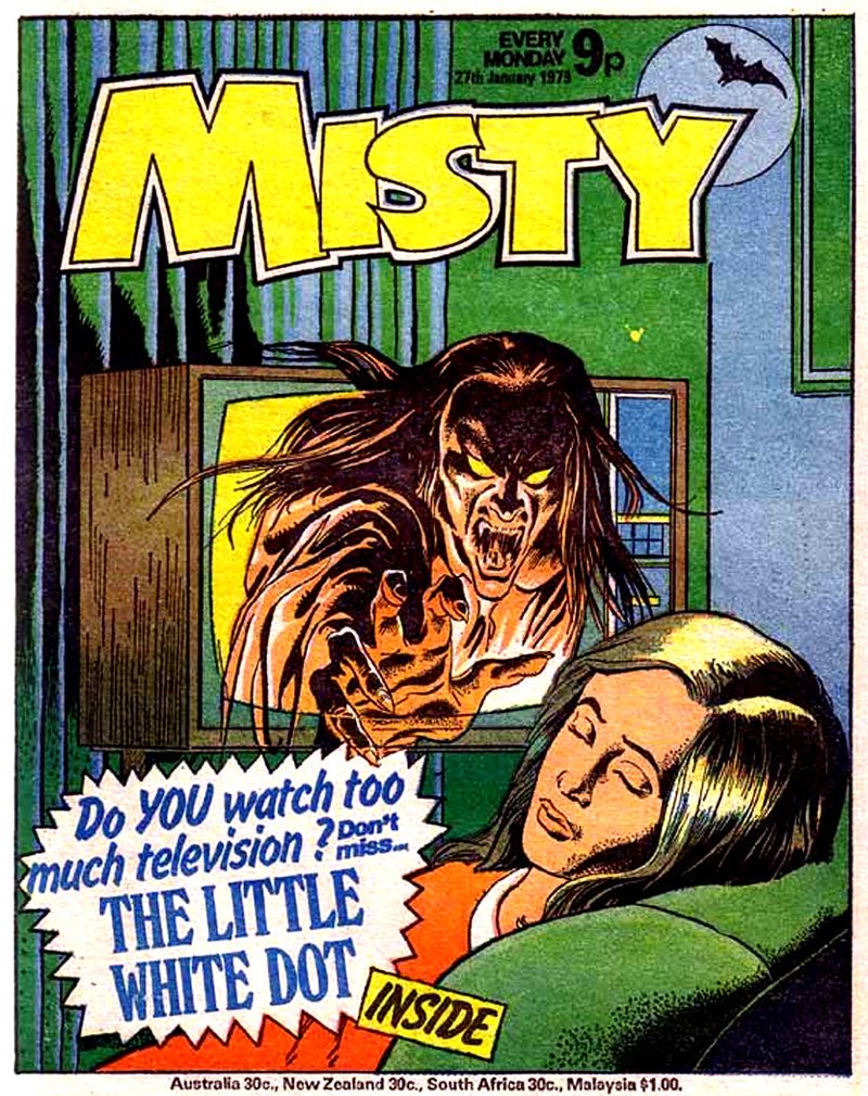 Misty stories focused on the occult, horror and the supernatural. It boasted of "Stories NOT to be read at night!" But Mills had wanted it to be even stronger in its storytelling, and believed the comic pulled its punches too much.