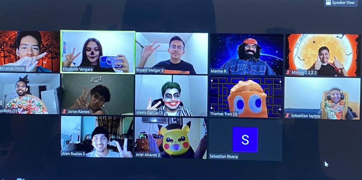 #TBT Horror Night! Covid wasn’t about to cancel our halloween 👻  So glad we all got to wear our costumes and enjoy ourselves safely ! 🎃