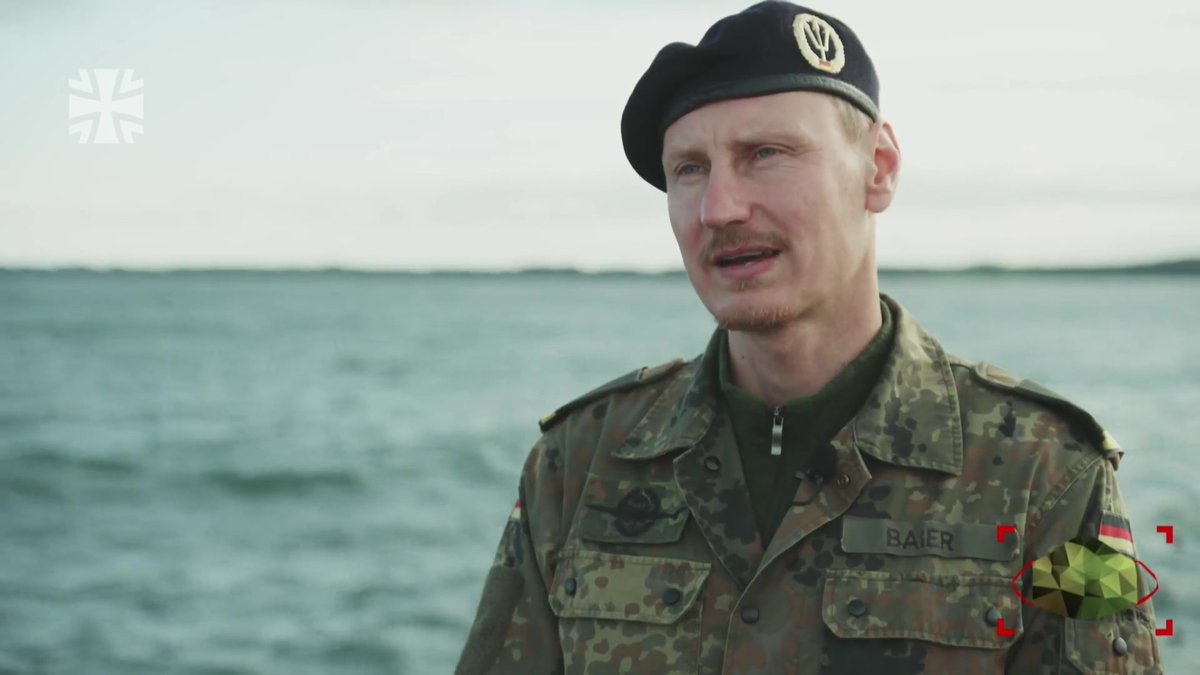 SanDstBw's tweet photo. "Ich würde mir wünschen, dass sich jeder an die Regeln hält."
Leutnant zur See Thomas Baier berichtet über #Coronaprävention bei den #Kampfschwimmern in #Eckernförde.
Das Video gibts' hier:
https://t.co/OsSNWOV26g
#OperationMaskForce https://t.co/hw9bBWh4AY