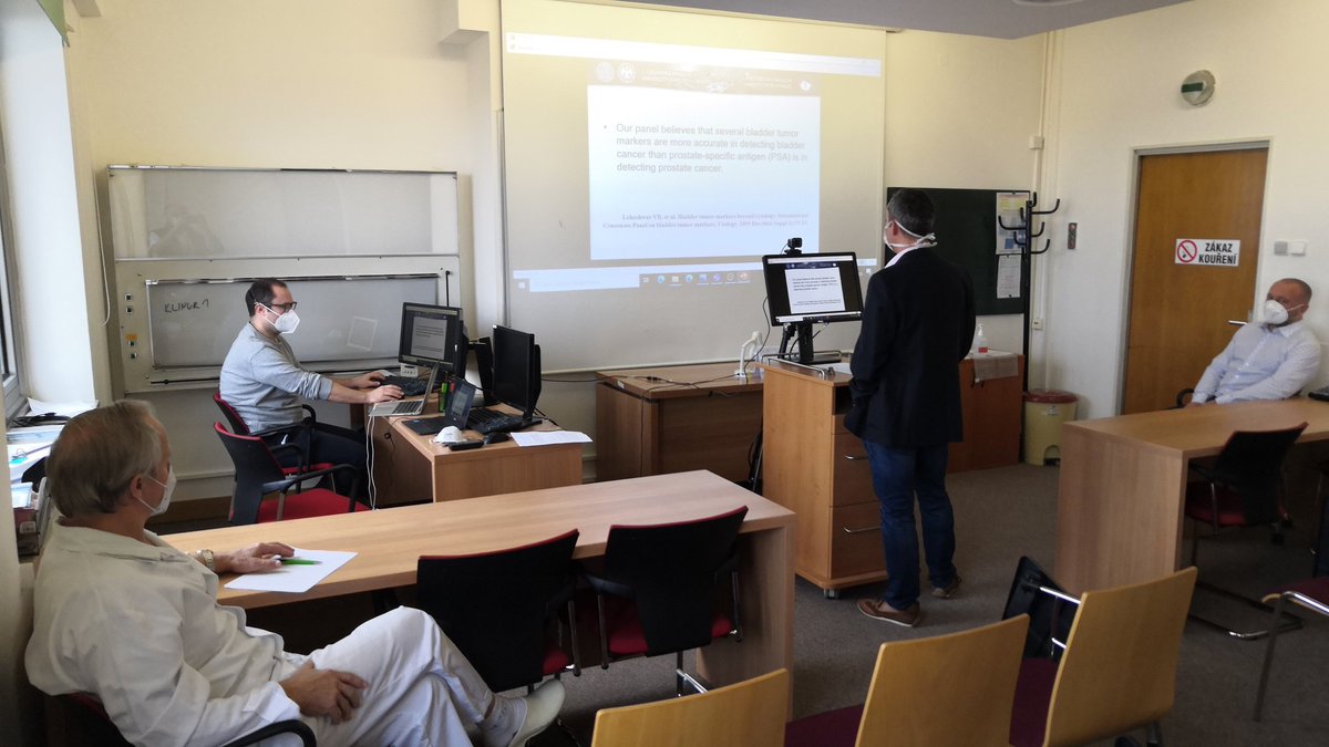 vojtech_fiala's tweet photo. "Za oponou" - aneb kurz Onkourologie I; @UrologieKarlov @HradecTomas @soukup_viktor @CUS_CLS_JEP https://t.co/XYL16WsfE6
