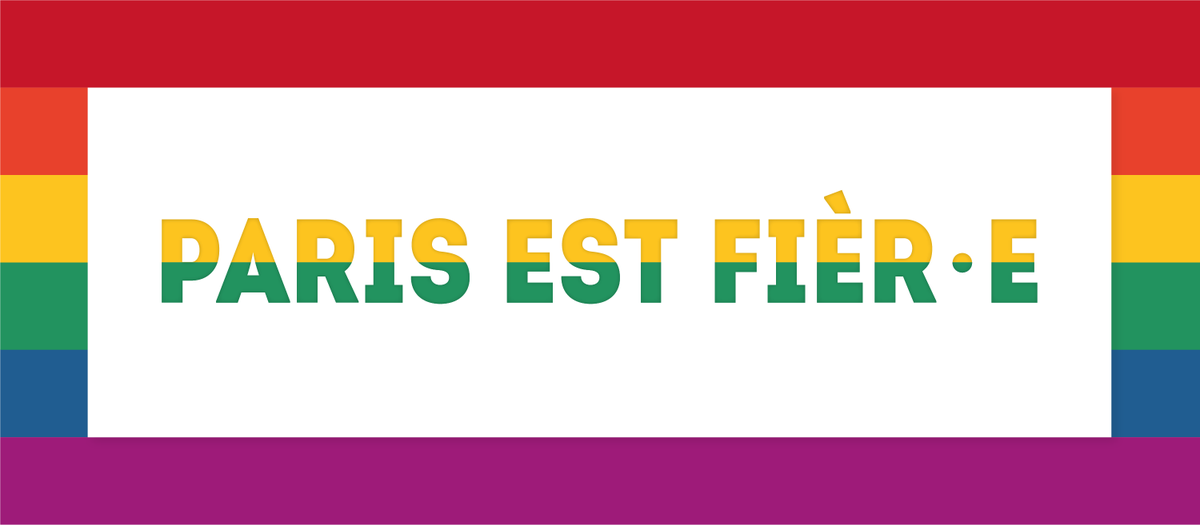 Paris's tweet photo. 🌈 Soyons toutes et tous fièr·e·s.

👉 Toutes les actions : https://t.co/keZJGcPGa4
👉 Le programme des marches digitales : https://t.co/tRK4m7JZcC https://t.co/9bKRyPuhTT