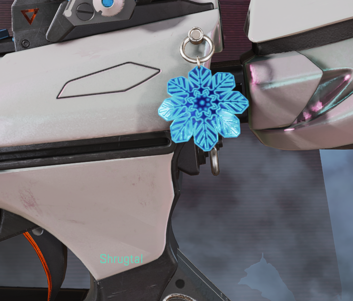 Holo-Day Bash 2020 Charm: "Snowflake".