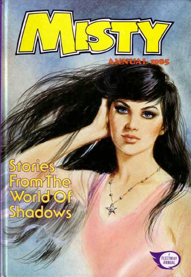 Misty Christmas annuals continued to be issued by Fleetway Publications up to 1986. These mostly contained old stories as well as quizzes, puzzles and jokes.