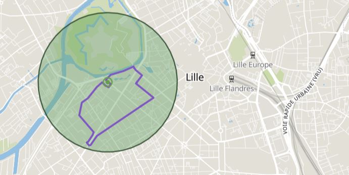 Restez en forme pendant le confinement. Geovelo a créé une plateforme qui permet de calculer des itinéraires pour se balader à vélo à moins d’un kilomètre de son domicile 🚲 dansmonrayon.fr