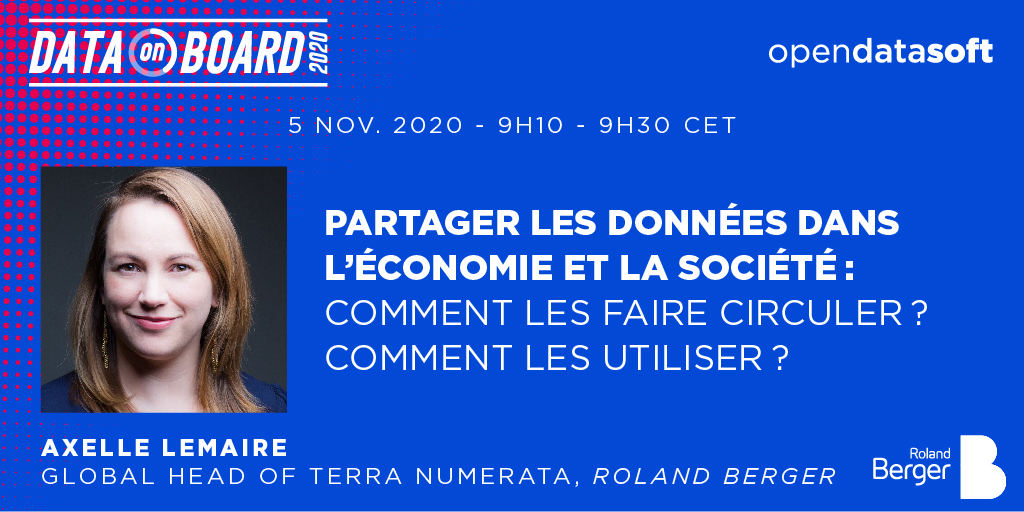 BergerParis's tweet photo. [#DataOnBoard 💻]

Comment la #donnée sera-t-elle mise au service des citoyens ? Que sortira du combat pour une #société de données ouvertes ? C’est l’enjeu de notre temps⏱️

Intervention d'@axellelemaire 👩‍💻partner #TerraNumerata de Roland Berger⬇️
https://t.co/dYT04BxDLx https://t.co/7GGhPs1SV7
