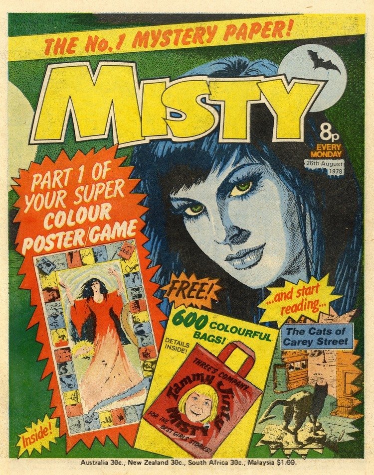 Misty stories were genuinely frightening, reusing a number of horror movie concepts from the 1970s. It's doubtful whether parents ever knew exactly what their children were reading, though the readers knew they were enjoying it.