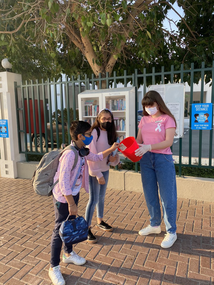 JumeirahCollege's tweet photo. Itโs #pinkday at JC today. Thank you for all your donations, all proceeds will go to @aljalilauae https://t.co/erZhuB5K9g