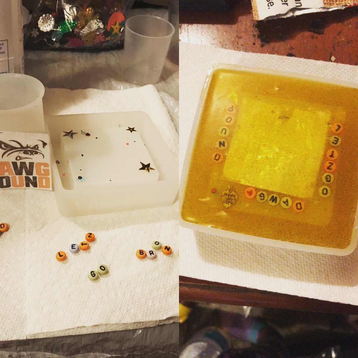 Limited edition BROWNS DAWG POUND ASHTRAY