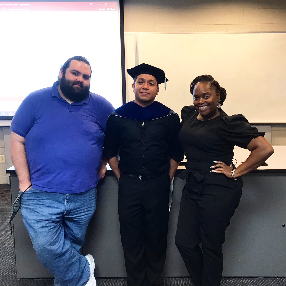 BeadingByTrevaB's tweet photo. #notyouraveragescientists
#minoritiesinSTEM
#diversityandinclusion
#diversitymatters
#scientists
#universityofneworleansalumni
#unodeptofchemistry
#chemists
#phdchemistry
#NOLA
#gradschoolfriends
#proudfriend
#thisiswhatascientistlookslike
#sciencematters https://t.co/hGBNMUQbmP