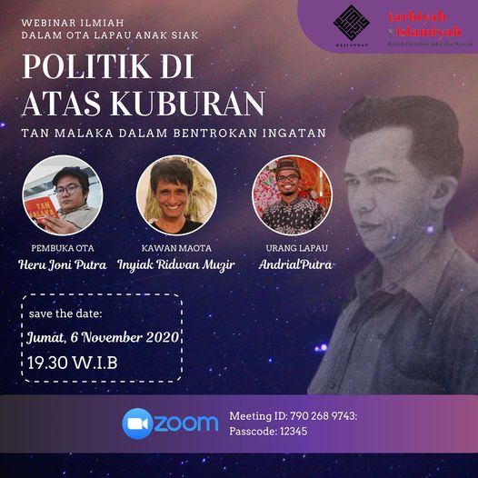 Tarbiyah_id's tweet photo. Ayo kita hadiri, POLITIKDIATASKUBURAN

https://t.co/vRnjPVKBTd
cc @datuakrajoangek  @BonnieTriyana  @ubegebe1 @Radja_Nusantara @jonladiang  @harfani_id @HASANAHTIME https://t.co/aHBSfoCN7O
