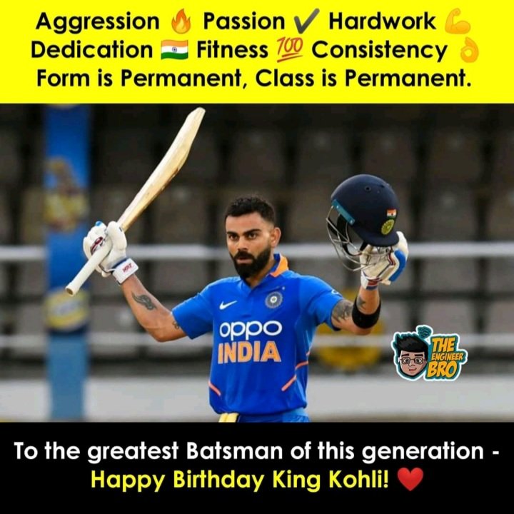 SrustidharG's tweet photo. Happy birthday vk❤❤❤🥰🥰
@imVkohli 
#HappyBirthdayViratKohli 
#ViratKohli 
#HappyBirthdayVirat https://t.co/GOb6hPCXj3