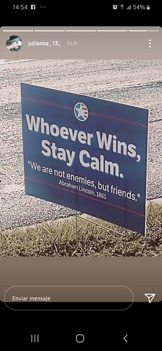 Ea8lelicious2's tweet photo. Whoever wins, stay calm
#STOPTHECOUNT 
#Elections2020 
@realDonaldTrump https://t.co/Pek73C46vP