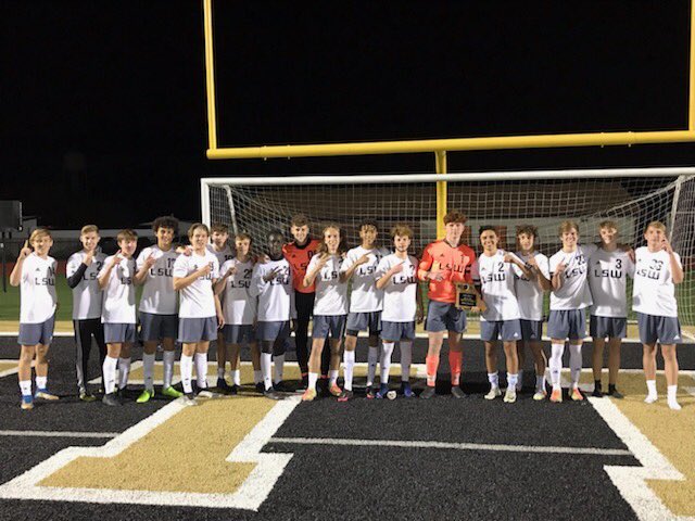 LSWTitanSoccer's tweet photo. 2020 Class 4 District 13 Champions! https://t.co/Ml5NrRgcWC