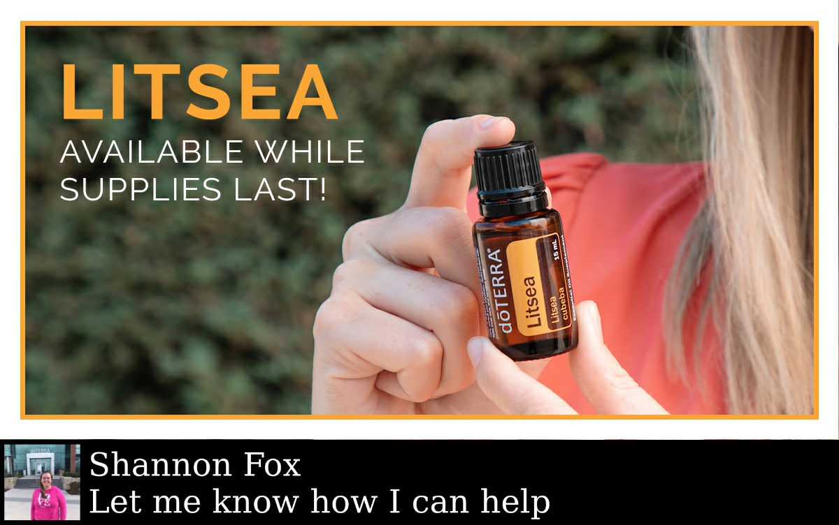 TheFoxFleet's tweet photo. Get Litsea now through November 15th! Experimental research suggests that internal use of Litsea may promote overall cellular health and function* and may have surface cleansing properties. https://t.co/xPjck85Av3