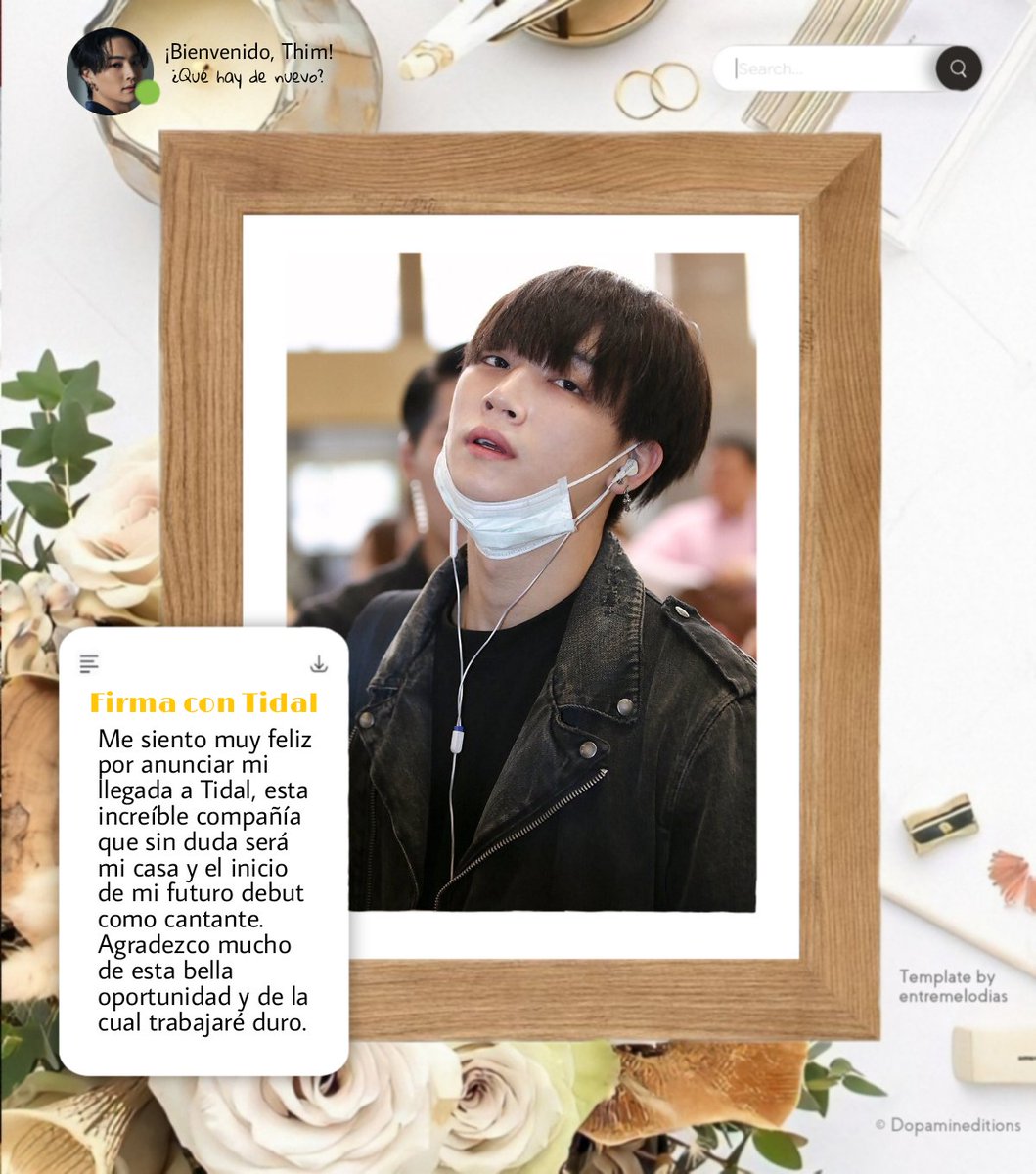 thieffhearts's tweet photo. ㅤㅤ☈ 𝗕𝗹𝗼𝗴 𝗱𝗲 𝘂𝗻 𝗢𝘁𝗮𝗸𝘂
   ㅤㅤ   #WelcomeToTYDAL 🐻
ㅤㅤ
Hoy es un día productivo para anunciar oficialmente mi participación en la empresa Tydal y que sean parte de #TIDALxThim y el inicio del rodaje de #ForeverBeginsNow. https://t.co/oyxtKt620D