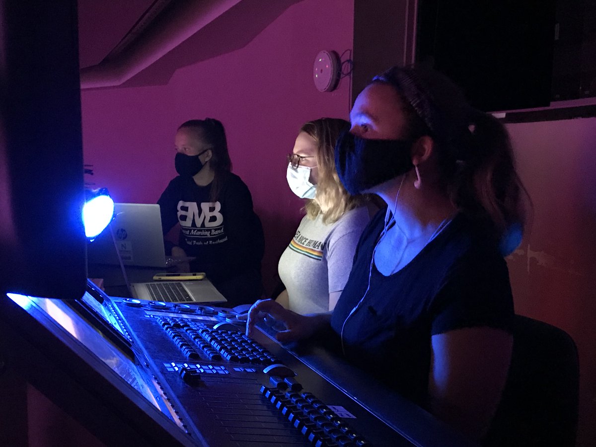 NorthwestUSITT's tweet photo. Unfortunately, the best view is taken by the technicians in the booth, but @NWDanceCompany is going to have an amazing show anywhere you sit. Don't miss it this Friday! https://t.co/sghvizQp6k