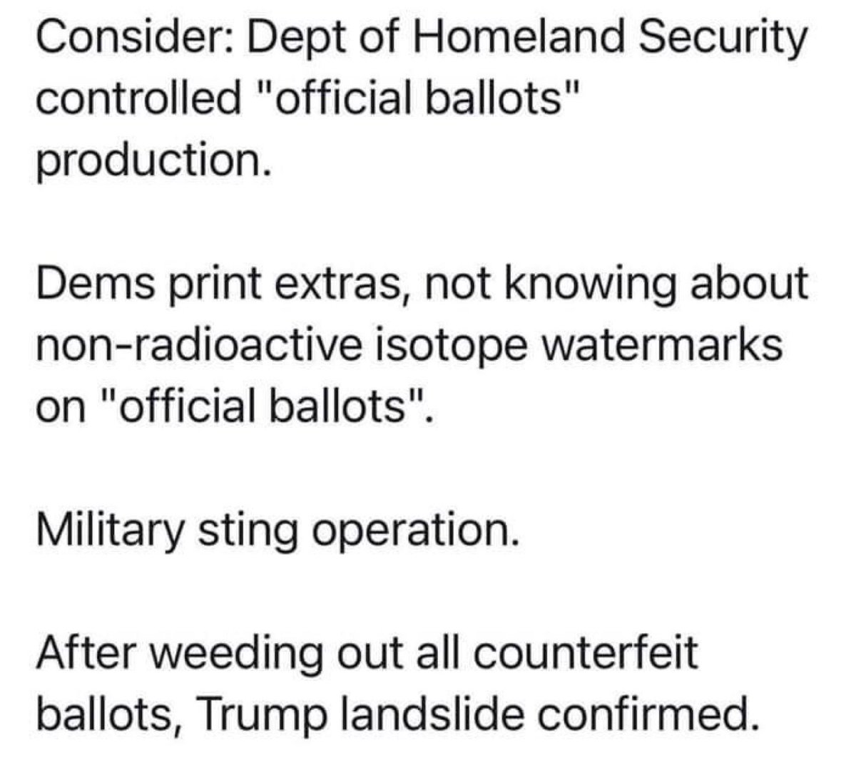 andyjacksonusa's tweet photo. Not my idea but makes sense. https://t.co/Q1oKp6z0PY