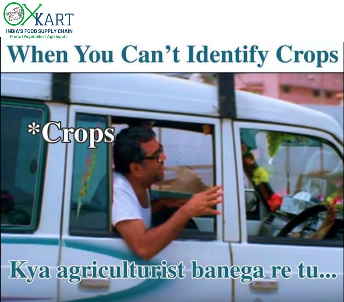 OxkartC's tweet photo. Gave a captain 🤗 👨‍🌾👩‍🌾

#crops #agriculture #farming #farm #farmers #nature #farmer #india #farmlife  #supplychain 
#startup #oxkart #socialworker #indianfood #bhaktisharma #incubationmaster #youthmaster #startuppathshala https://t.co/FxE2mMI0gJ