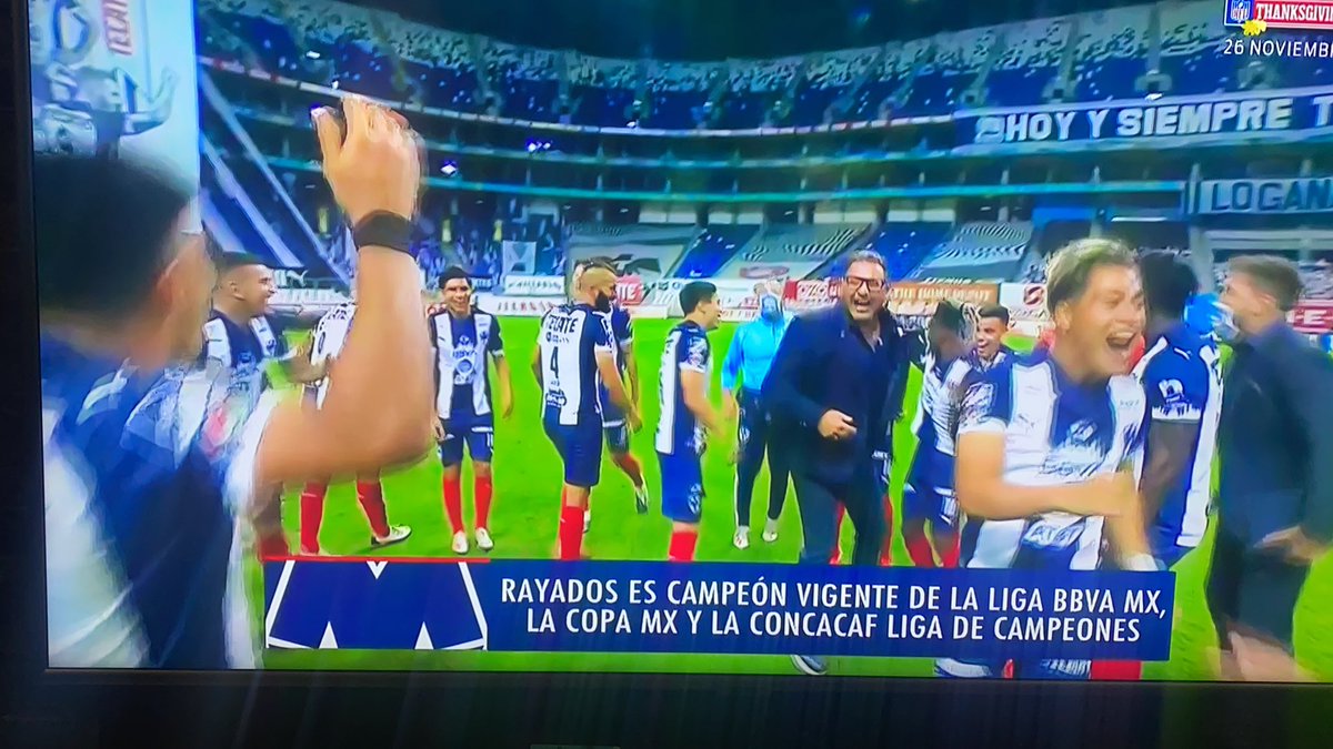 victormtzlucio's tweet photo. Siempre, siempre, siempre seré rayado. El trabajo intenso que da resultados. @Rayados campeón , otra vez. https://t.co/Z1UTA67dCA