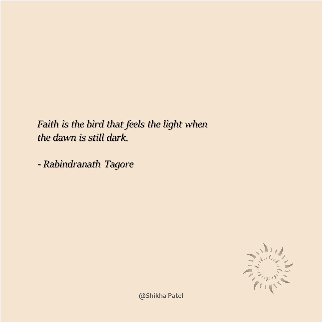 iamshikha2021's tweet photo. Faith by RT.
#Reading #Quotidien @RabindranathTag #faith #FaithOverFear #ThursdayMotivation @bookpreneur @writerslift @Write_India #QatarClassic #qatarwrites #qatarwriters @JustReadingJess @KritrishaDivya @curiousreaderin #shikhapatel #s_nympheye https://t.co/4I61CYWsjI