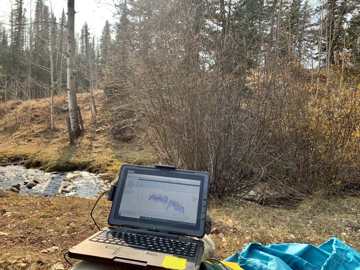 GigiARichard's tweet photo. A belated field work Friday photo. Getting our sites ready for the snow coming soon! #snowhydrology #hydrology #COwater #snowiswater #ColoradoWater #ColoradoSnow #COriver https://t.co/KG4ArIOA7d
