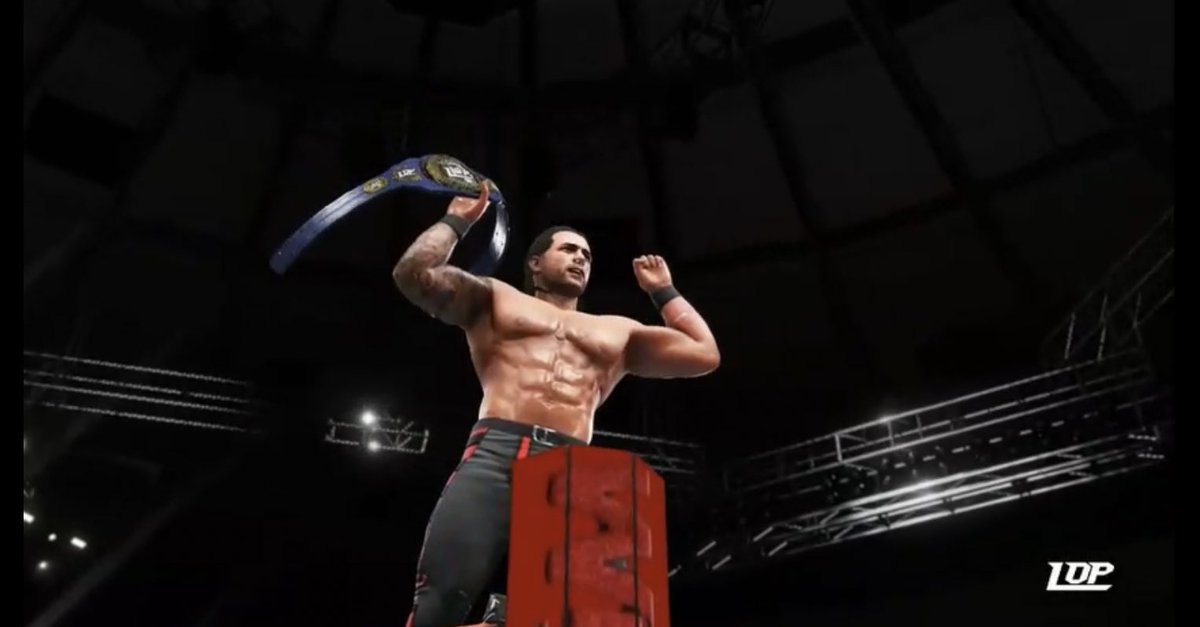 HunterCage_caw's tweet photo. After 5 years of dedication and loyalty... I have ascended to the top of LOP. My first wrestleglory and I won in the first ever LOP Championship Scramble (a match I brought to LOP) now I have goals as champ... being the #GlobalCowboy. I wonder what @FrostNations is up to? https://t.co/qR6GmRogub
