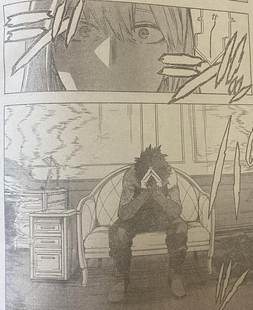 notsoshytho's tweet photo. #bnha290 There was a time when I was screaming for dabi reveal and now I am screaming because I am not ready and shit is about to go down and and and pretty sure endeavour's gon die and my heart is beating like crazy. Y'all feel me? https://t.co/DVr7M4vtIC