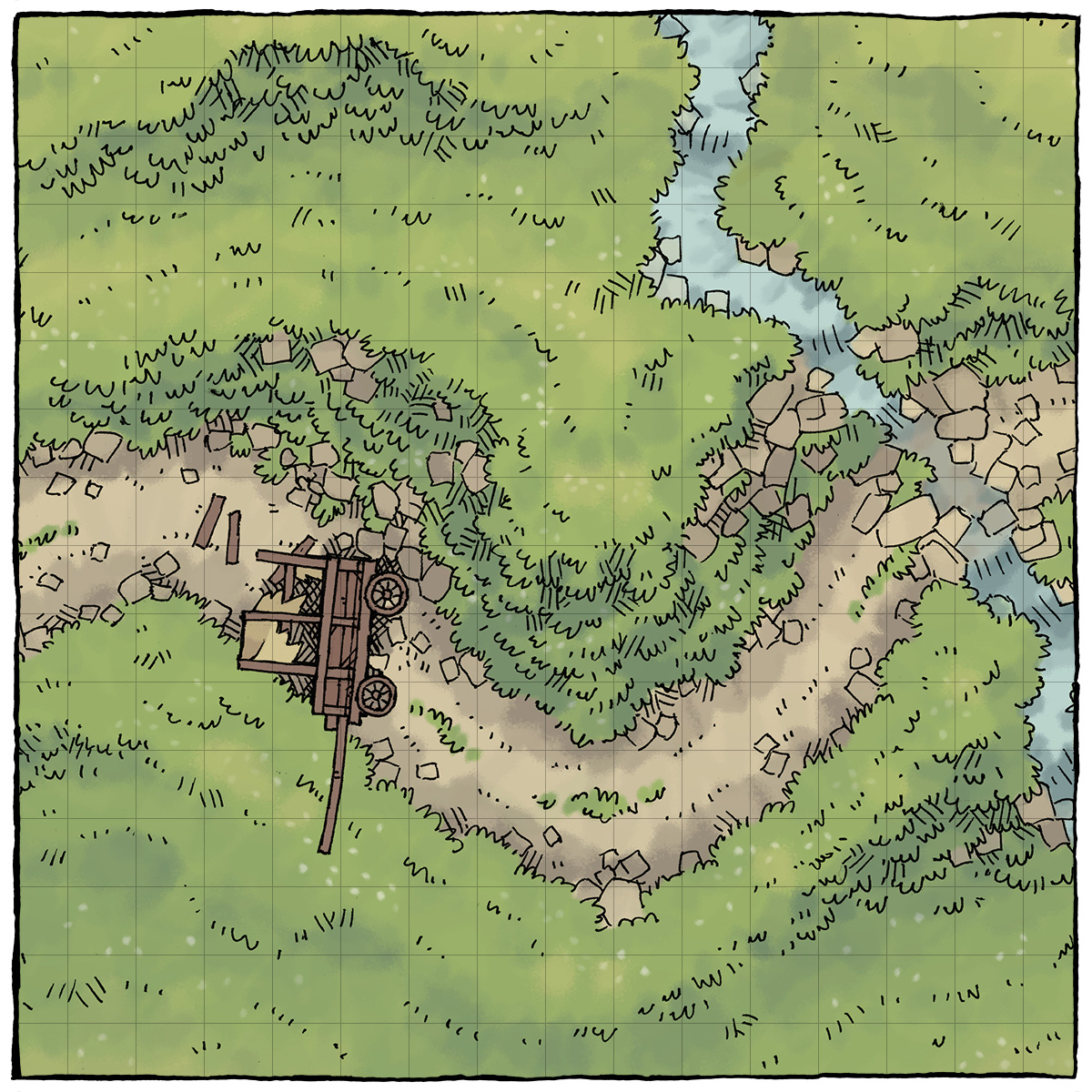 D D Random Encounter Maps Twitter 上的 Ross："Getting To The End Of Your Notes But Still Have An Hour Or  More Game Time? Uhh, Sounds Like It's Time For A "Random" Encounter! This  Map Is My Go-To,