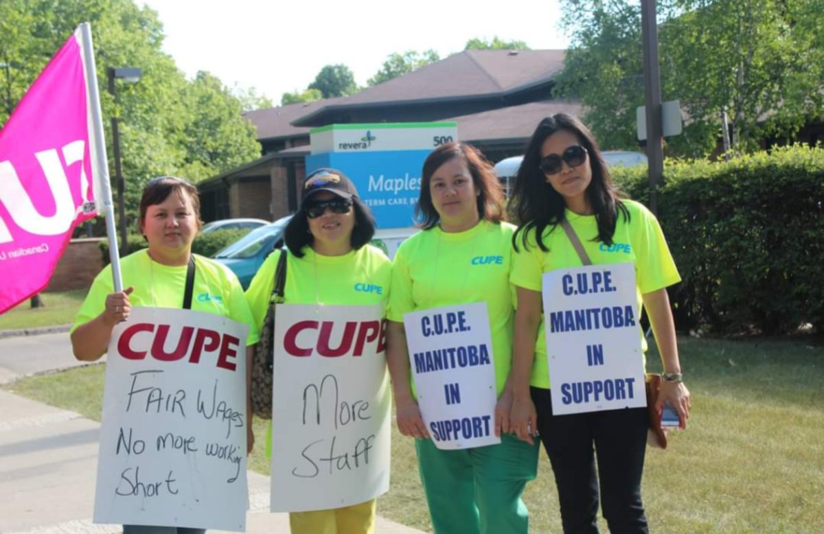 Maples PCH protested short staffing in 2013, worried that low pay and little support could hurt recruitment and lead to a decline in resident care.