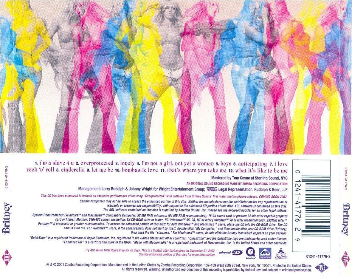 PopCrave's tweet photo. 19 years ago today, @BritneySpears released her third studio album, ‘Britney.’

The record debuted at #1 in the US with first week sales of 745,750 and went on to be certified 4x Platinum. It spawned the iconic hit, “I’m A Slave 4 U,” and earned two Grammy Award nominations. https://t.co/wFEAux8mU8